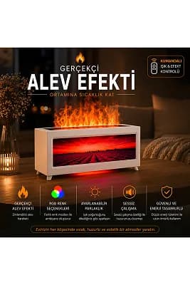 Dekoratif Manzaralı Hava Nemlendirici